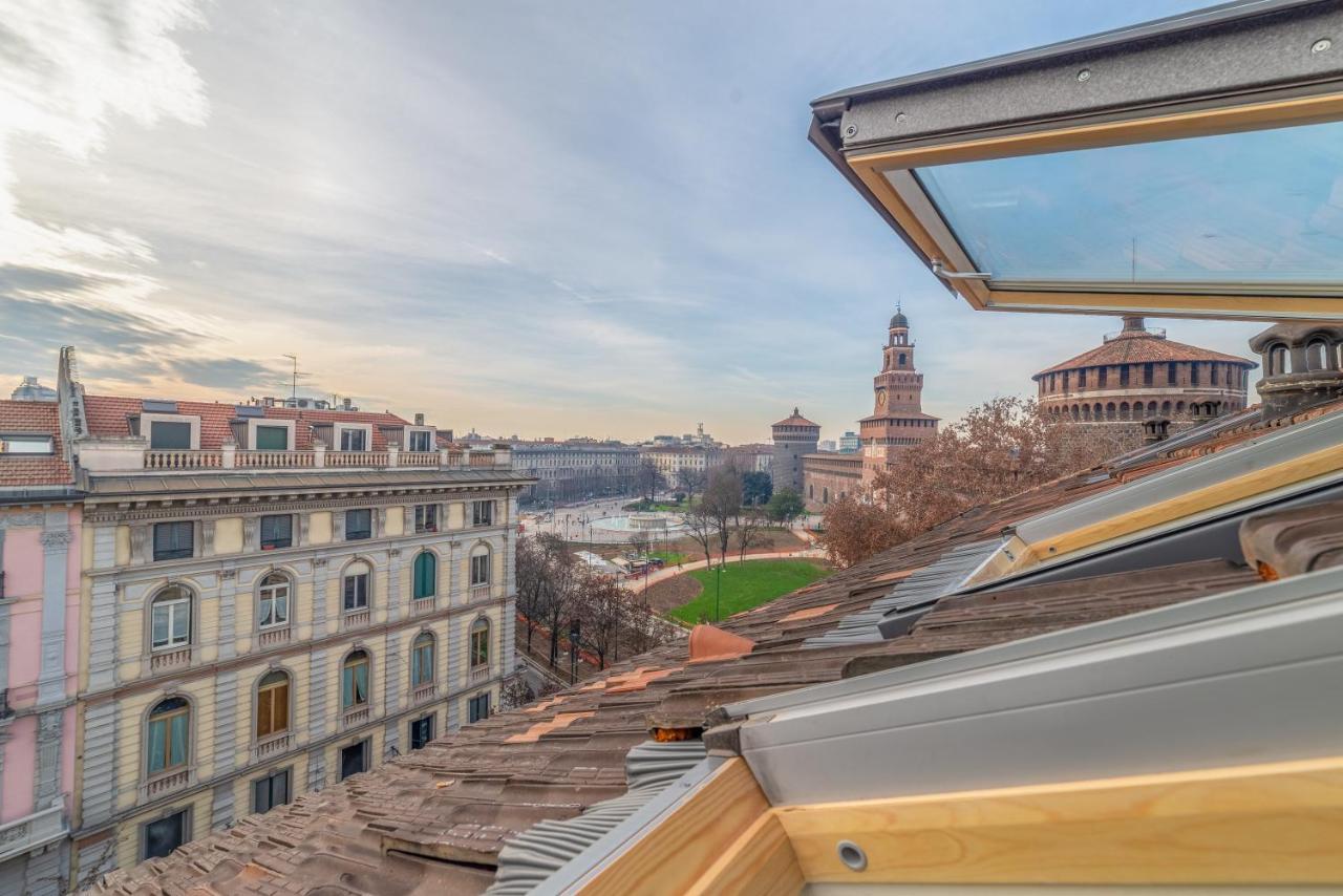 Brera - Sella Charme Apartment Castle View Milano Ngoại thất bức ảnh